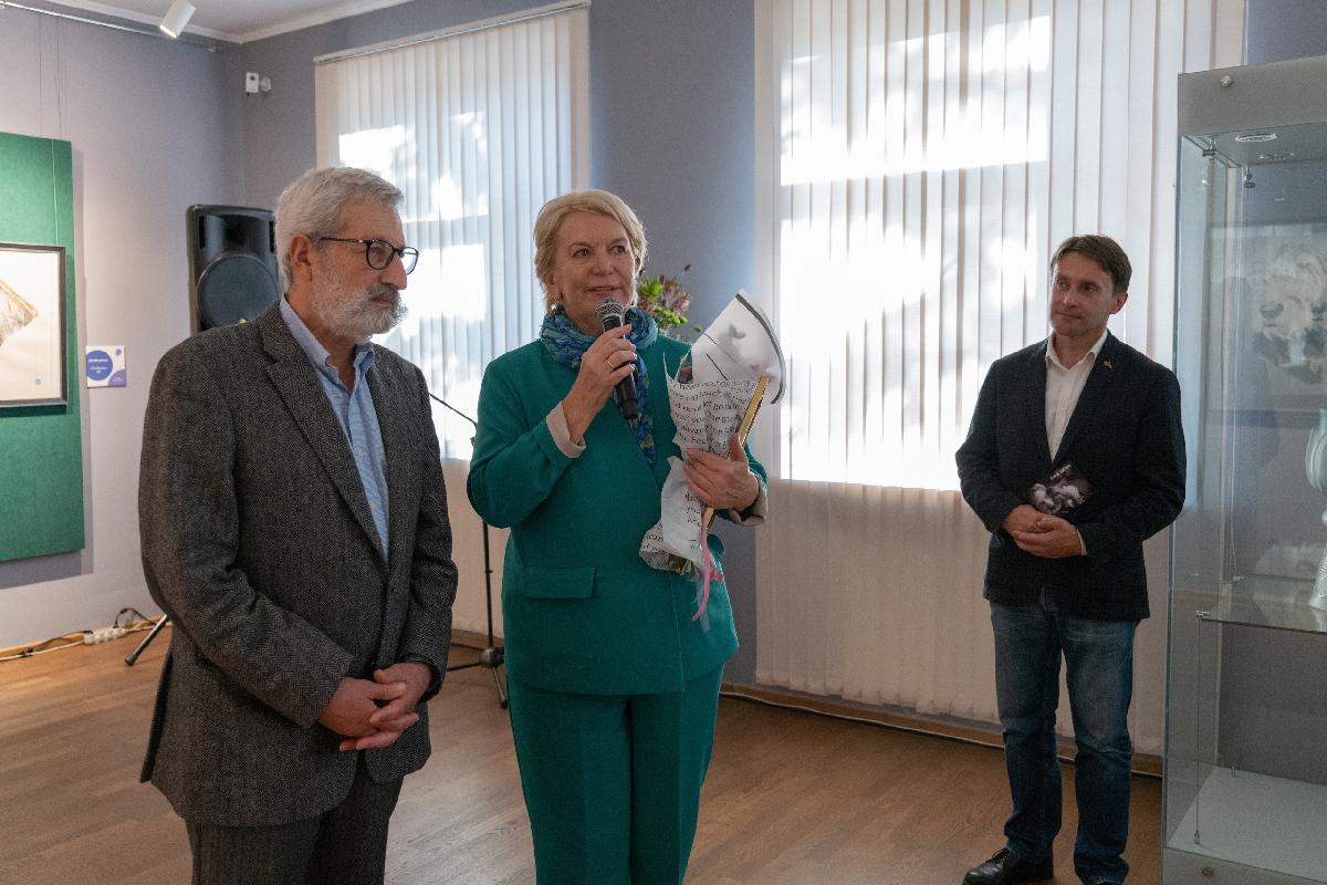Открытие персональной выставки Сергея Цигаля
